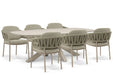 4 Seasons Outdoor Calma/Voyage 240x120 cm dining tuinset 7-delig