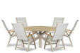 Presto Tarenta/Rockville 160 cm dining tuinset 7-delig