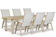 Presto Tarenta/San Francisco 260x100 cm dining tuinset 7-delig
