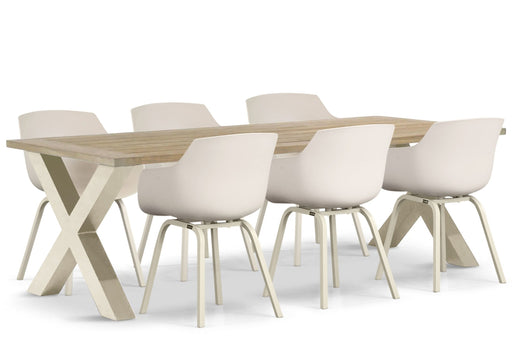 Lifestyle Salina/Cardiff 240 cm dining tuinset 7-delig - 22941