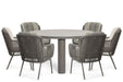 Santika Cayora/Arancia 150 cm dining tuinset 7-delig - 26100