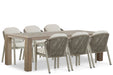 Santika Guss/Brighton 240 cm dining tuinset 7-delig