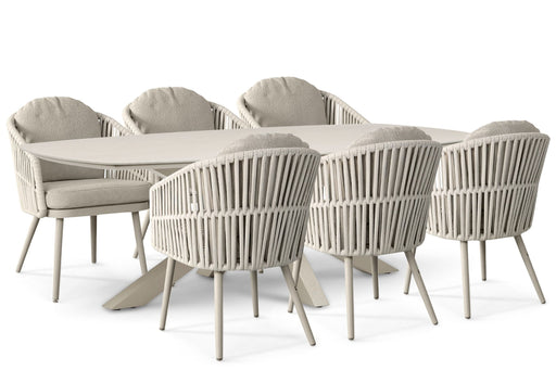 Santika Marani/Voyage 240x120 cm dining tuinset 7-delig - 26081