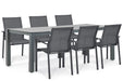 Lifestyle Timo/Yoko 220x90 cm dining tuinset 7-delig