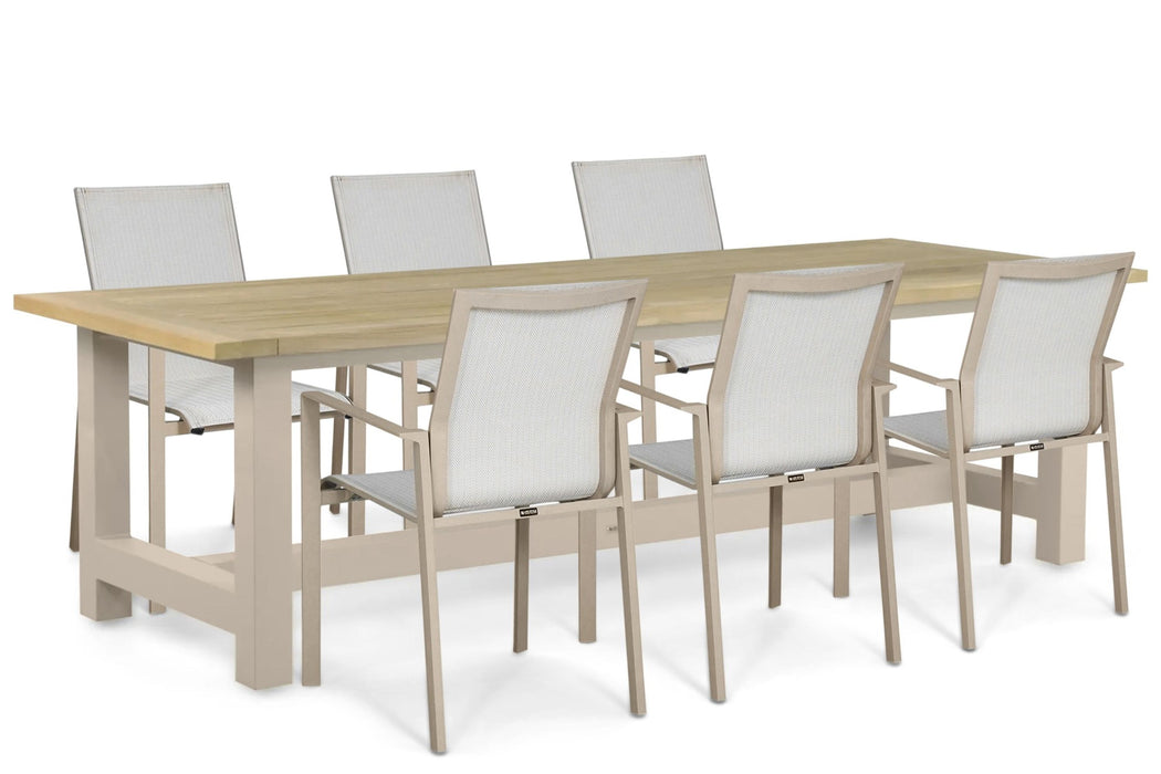 Lifestyle Timo/San Francisco 260x100 cm dining tuinset 7-delig - 26483