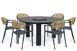 Domani Toscano/Arancia 150 cm dining tuinset 7-delig - 26368