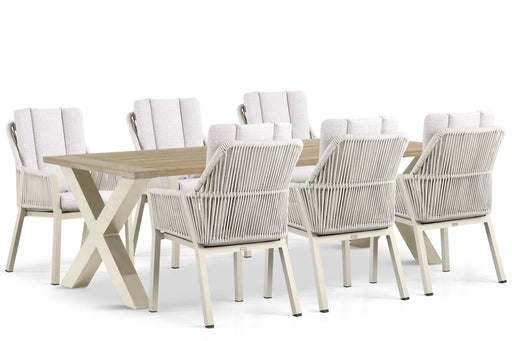 Lifestyle Verona/Cardiff 240 cm dining tuinset 7-delig - 22937
