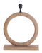 Light & Living Tafellamp Nubia Mangohout, 44cm - Naturel (excl. kap)