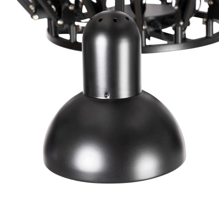 Industriële hanglamp zwart verstelbaar - Hobby Spinne - ThatLyfeStyle