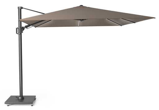 Platinum Challenger zweefparasol 3x3m T2 premium (excl. voet) havana GLOW