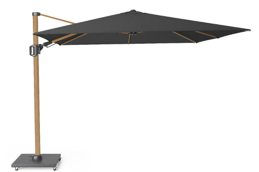Platinum Challenger zweefparasol 3x3m T2 premium (excl. voet) faded black