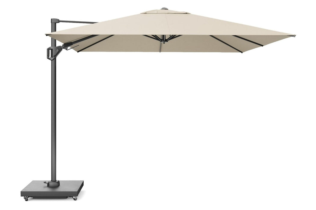 Platinum Challenger zweefparasol 3x3m T2 premium (excl. voet) champagne