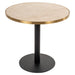Richmond Bistrotafel Brazza Marmerlook, 80cm - Beige