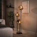 LifestyleFurn Vloerlamp Rock 3-lamps - Chromed