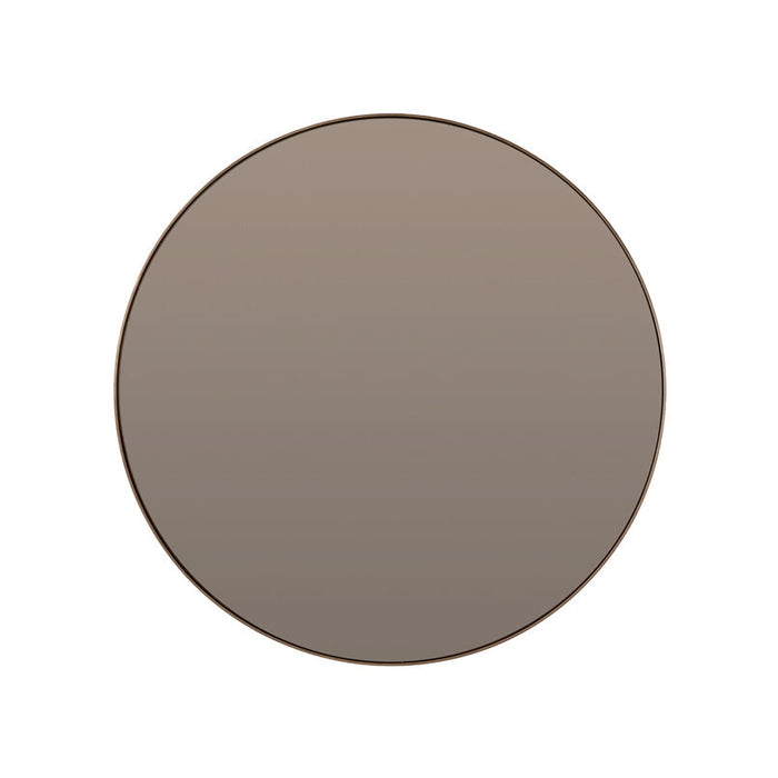 Light & Living Ronde Spiegel Espejo 116cm - Bruin