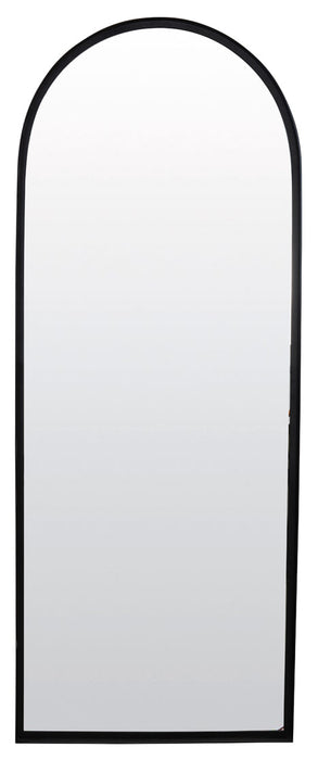 Light & Living Spiegel Feres 180cm hoog - Mat Zwart - Passpiegel