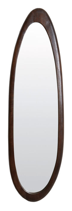 Light & Living Organische Spiegel Salento Mangohout, 140 x 40cm - Bruin - Japandi - ThatLyfeStyle
