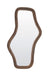 Light & Living Organische Spiegel Celano Mangohout, 80 x 44cm - Donkerbruin - Japandi - ThatLyfeStyle