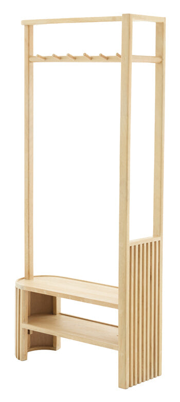 Light & Living Kapstok Gaios Mangohout, 180 x 85cm - Naturel - ThatLyfeStyle
