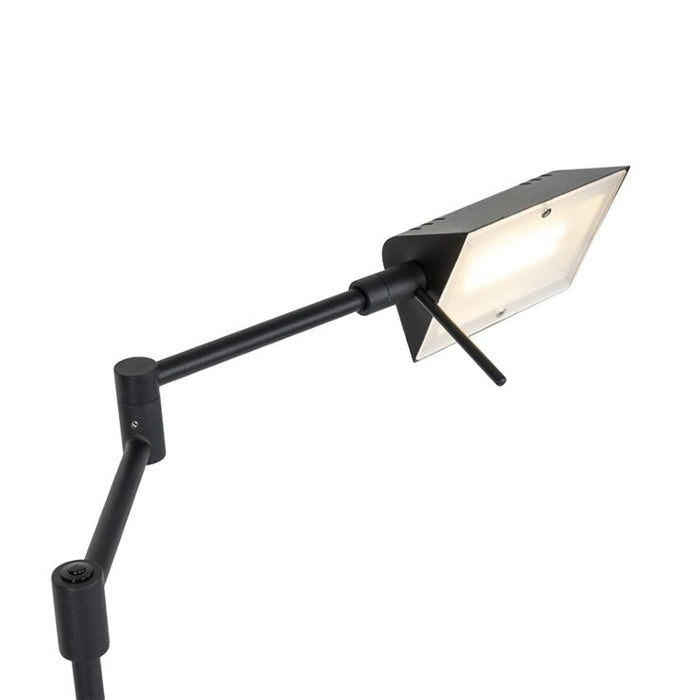 Design vloerlamp zwart LED touch dimmer - Notia