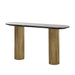 Richmond Sidetable Dayton Marmer en Brass, 130cm - Goud