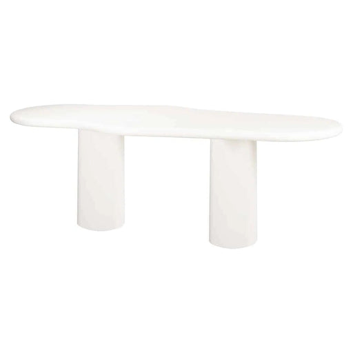 Richmond Organische Eettafel Bloomstone 260 x 120cm - Wit
