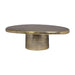 Richmond Organische Salontafel Pulitzer 106 x 82cm, Brushed Gold
