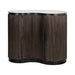 Richmond Organische Bartafel Mayfield Metaal en Marmer, 120 x 75cm - Brons