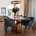 Richmond Eettafel Cavo Acaciahout, 230 x 100cm - Bruin - Ovaal