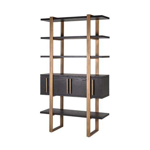 Geometrische boekenkast, industriële planken met 8 niveaus, rustieke Geometrische boekenkast, industriële planken met 8 niveaus, rustieke