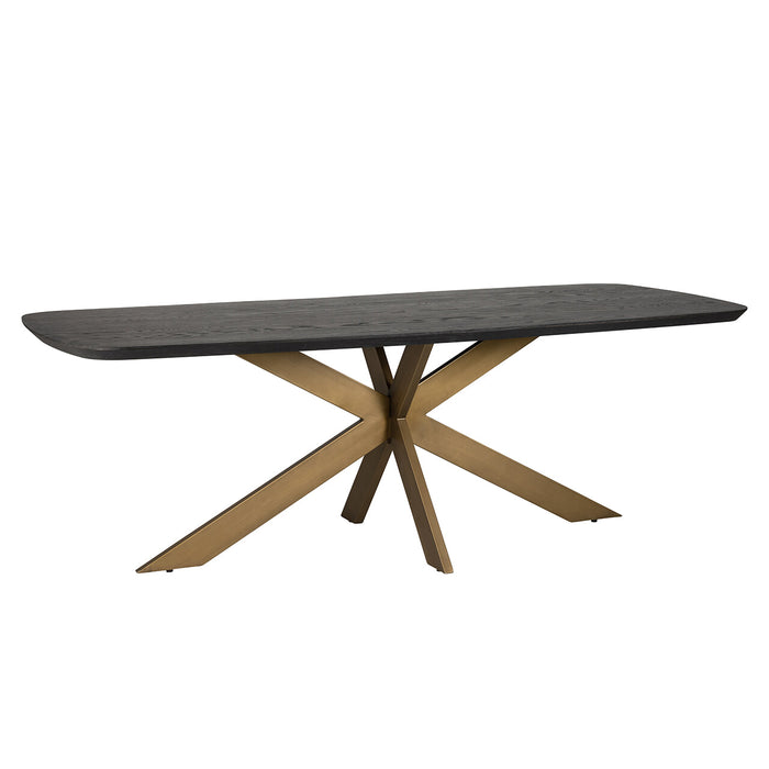 Richmond Deens Ovale Eettafel Cambon 280 x 110cm - Dark Coffee