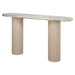 Richmond Ovale Sidetable Coronel Marmer, 160cm - Beige