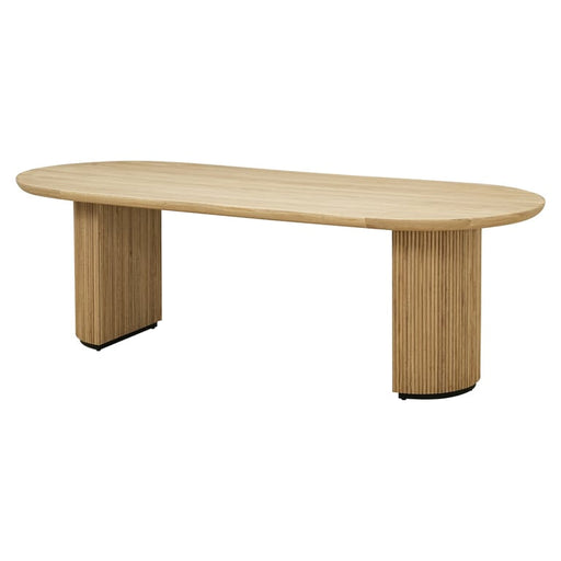 Richmond Ovale Eettafel Belfort Eikenhout - Bruin - Ovaal