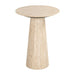Richmond Ronde Bijzettafel Cavo Marmer, 45cm - Beige