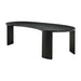 Richmond Organische Eettafel Navarino Eiken, 230 x 112cm - Zwart