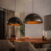 LifestyleFurn Hanglamp Dinand 2-lamps, Ø60cm - Bruin - ThatLyfeStyle