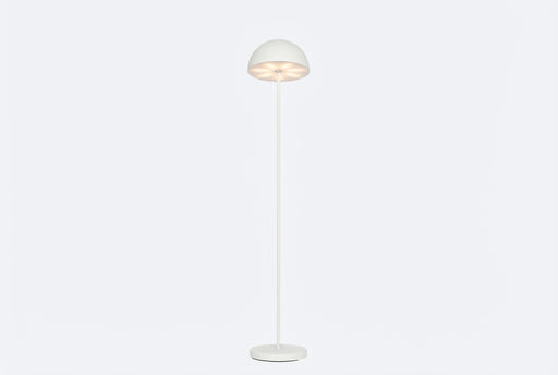 Buiten vloerlamp mushroom wit oplaadbaar 3-staps dimbaar - Keira