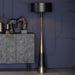 BePureHome Vloerlamp Blackout Too - Zwart