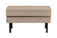 BePureHome Hocker Rodeo Velvet - Khaki
