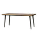 BePureHome Eettafel Guild Iepenhout - Zwart