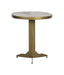 BePureHome Bijzettafel Cute Marmer - Koper - Rond