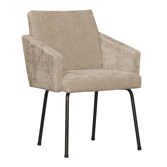 WOOOD Eetkamerstoel Mount Chenille - Zand