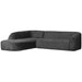 WOOOD Hoekbank Sloping Links, Structure Velvet - Mountain - BePureHome