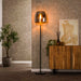 LifestyleFurn Vloerlamp Rift 170cm - Smoke Grey