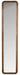 ZILT Spiegel Rania Rubberhout, 120 x 26cm - Bruin - Japandi - ThatLyfeStyle