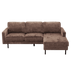Tower Living Loungebank Cambridge Rechts, 230cm, Chenille - Bruin
