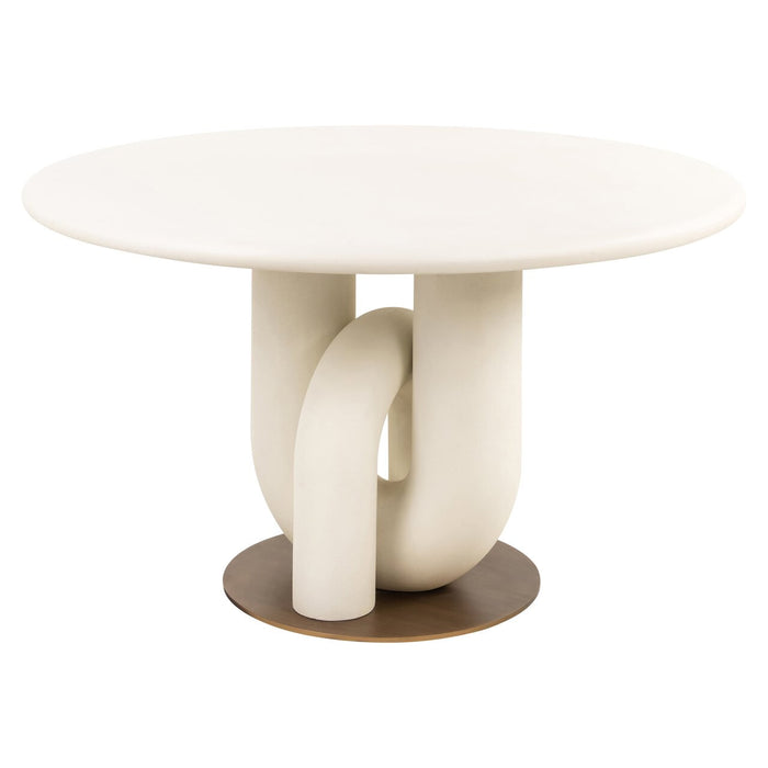Richmond Ronde Eettafel Winslow 135cm - Wit