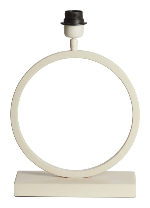 Light & Living Tafellamp Liva 42cm - Crème (excl. kap)