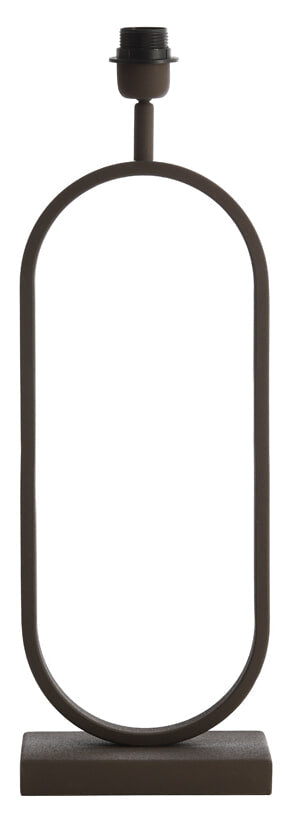 Light & Living Tafellamp Jamiri 55cm - Bruin (excl. kap)