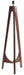 Light & Living Vloerlamp Troina Mangohout, 118cm (excl. kap) - Bruin